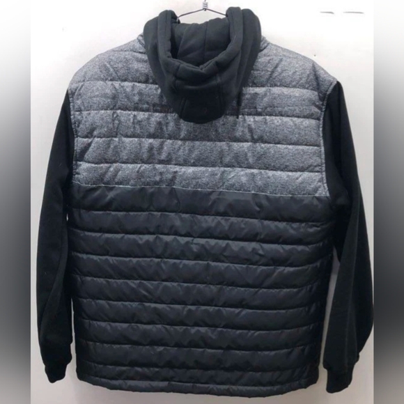 Ecko United Men's Black Full Zip Puffer/ Hybrid Jacket Size M NWT MSRP $88 - Picture 3 of 6